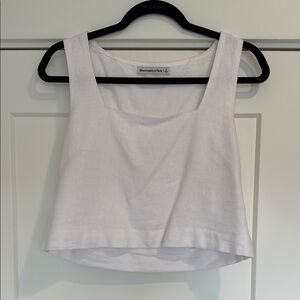 Abercrombie & Fitch White Women's Top